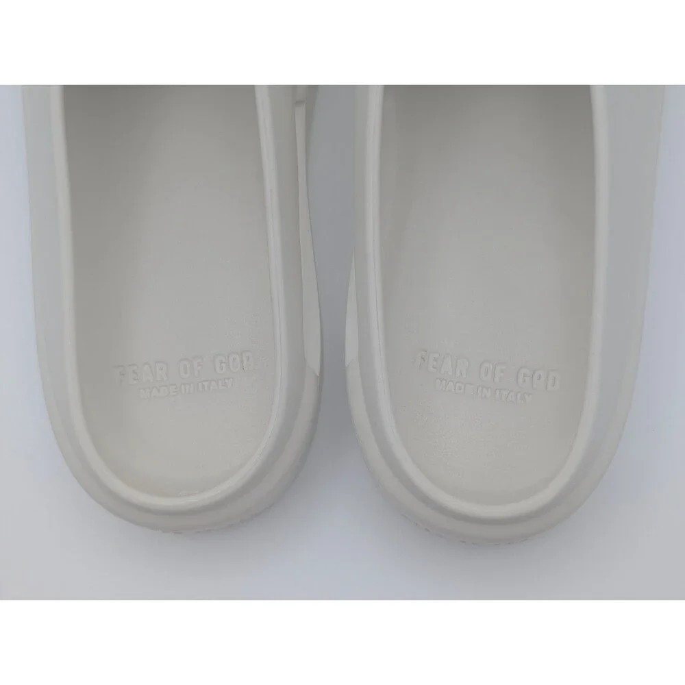 Fear of God Essentials The California Mules Cream Size 45 (Fits US 12)